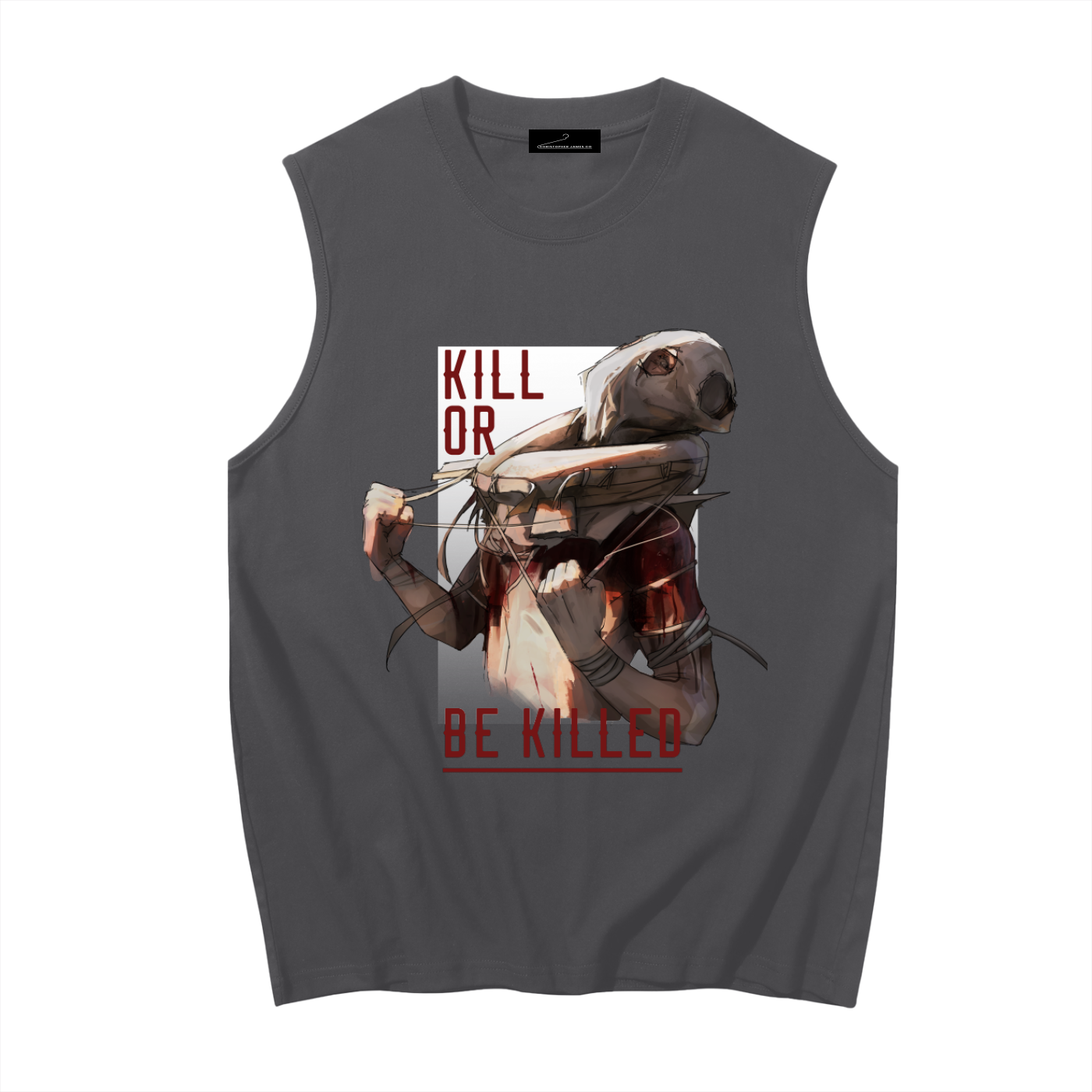 KoBK Layered Men's Sleeveless Cotton Tank Top